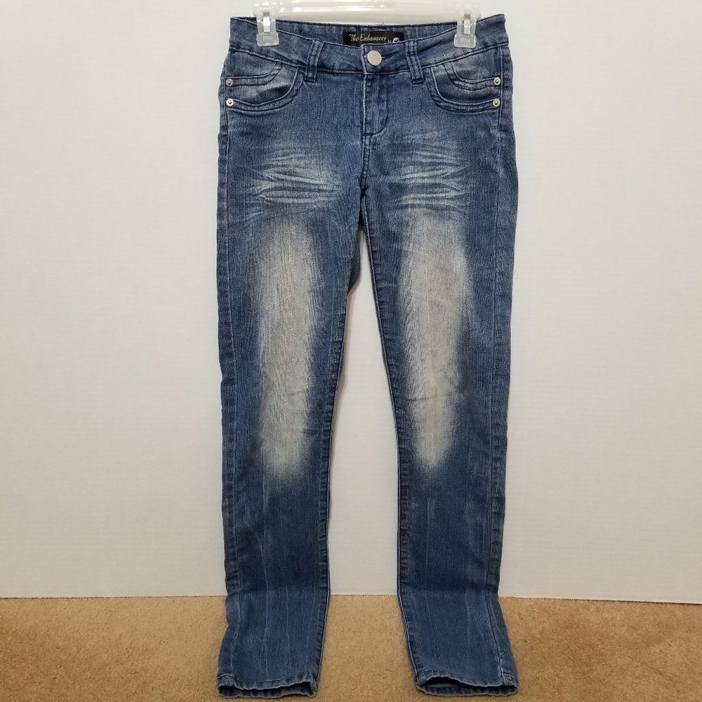 Funky Soul jeans 3 The Enhancers skinny denim stretch faded wash whiskered